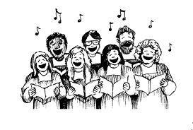 Clip art image of a choir